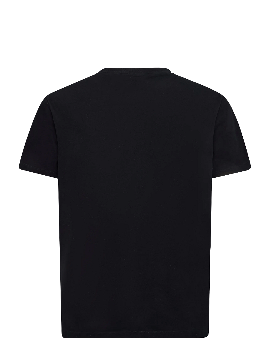 Superdry - ESSENTIAL STACKED LOGO EMB TEE - kortärmade t-shirts - black/black - 2