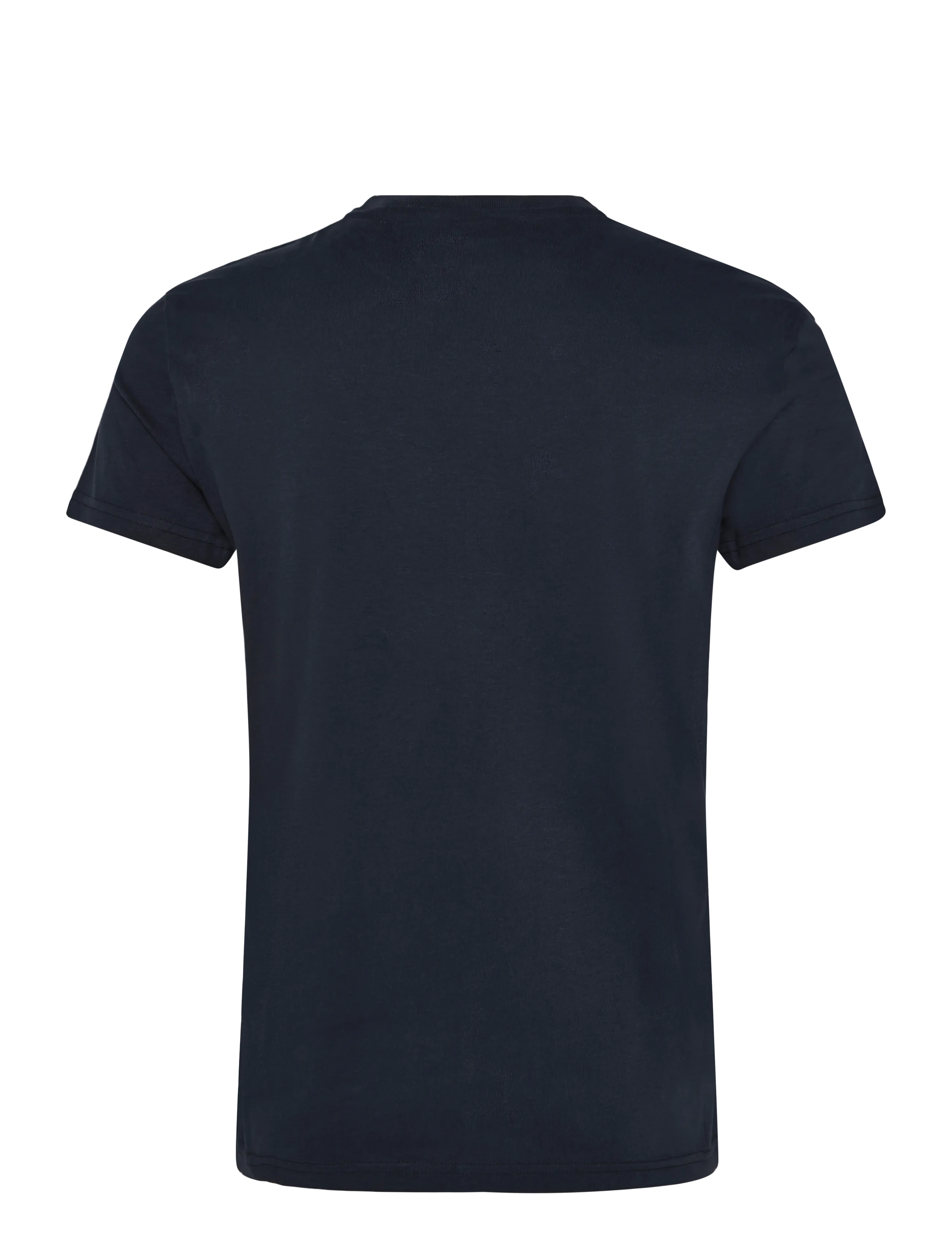 Superdry - ESSENTIAL STACKED LOGO EMB TEE - kurzärmelige t-shirts - eclipse navy/neon lime - 2
