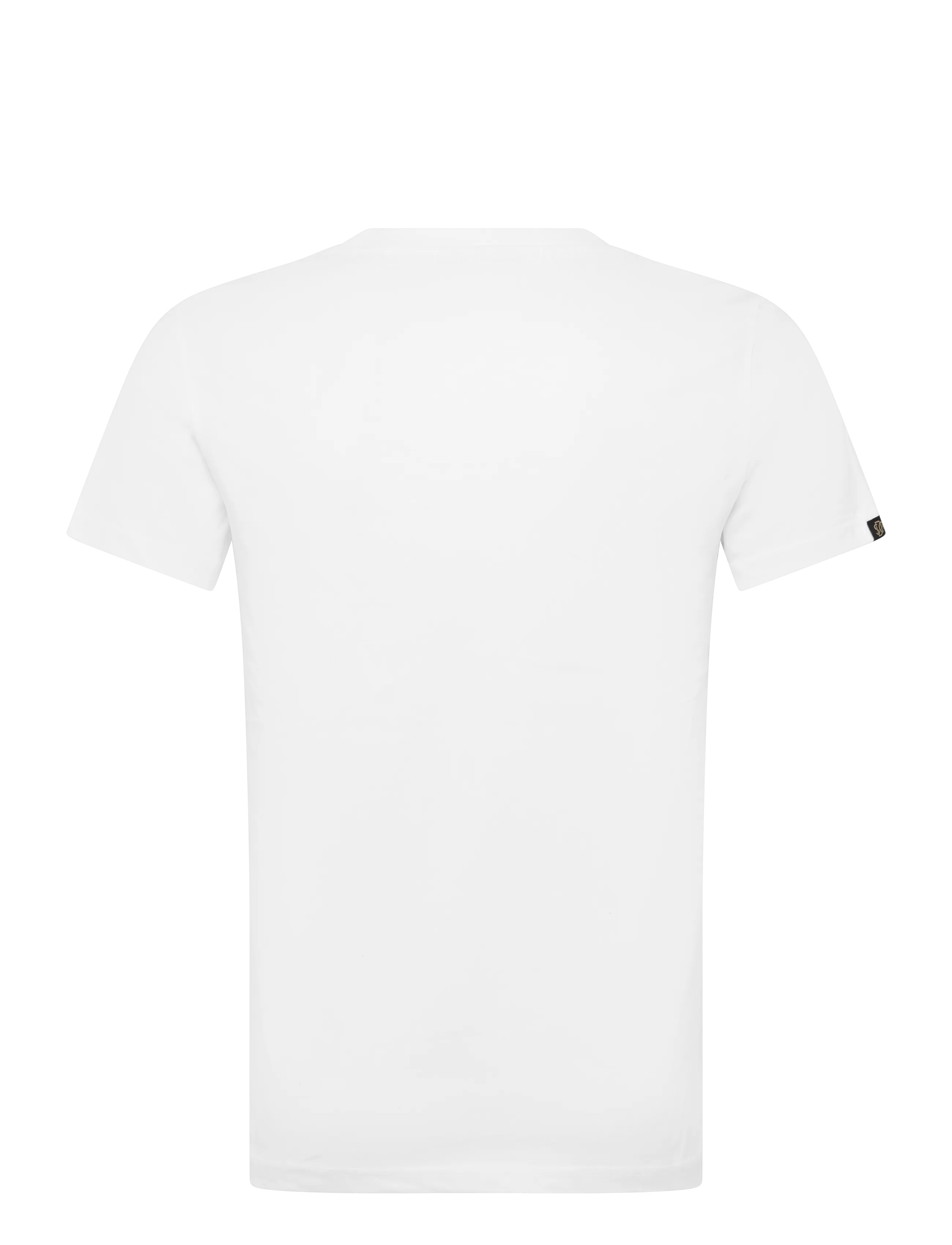 Superdry - ESSENTIAL STACKED LOGO EMB TEE - kurzärmelige t-shirts - optic/navy - 2