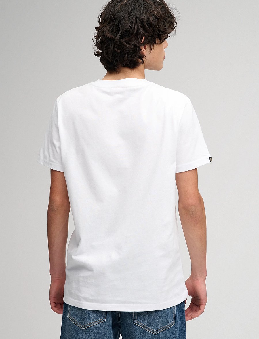 Superdry - ESSENTIAL STACKED LOGO EMB TEE - kortærmede t-shirts - optic/navy - 2