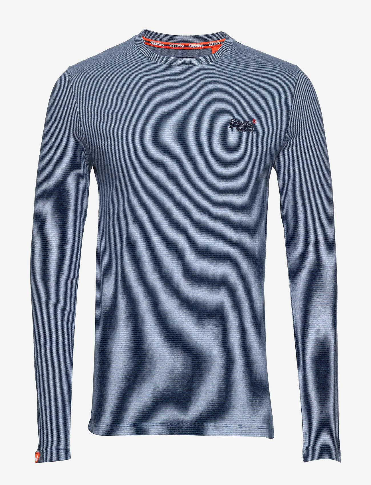Superdry - ORANGE LABEL VINTAGE EMBROIDERY L/S TEE - navy blue feeder - 0