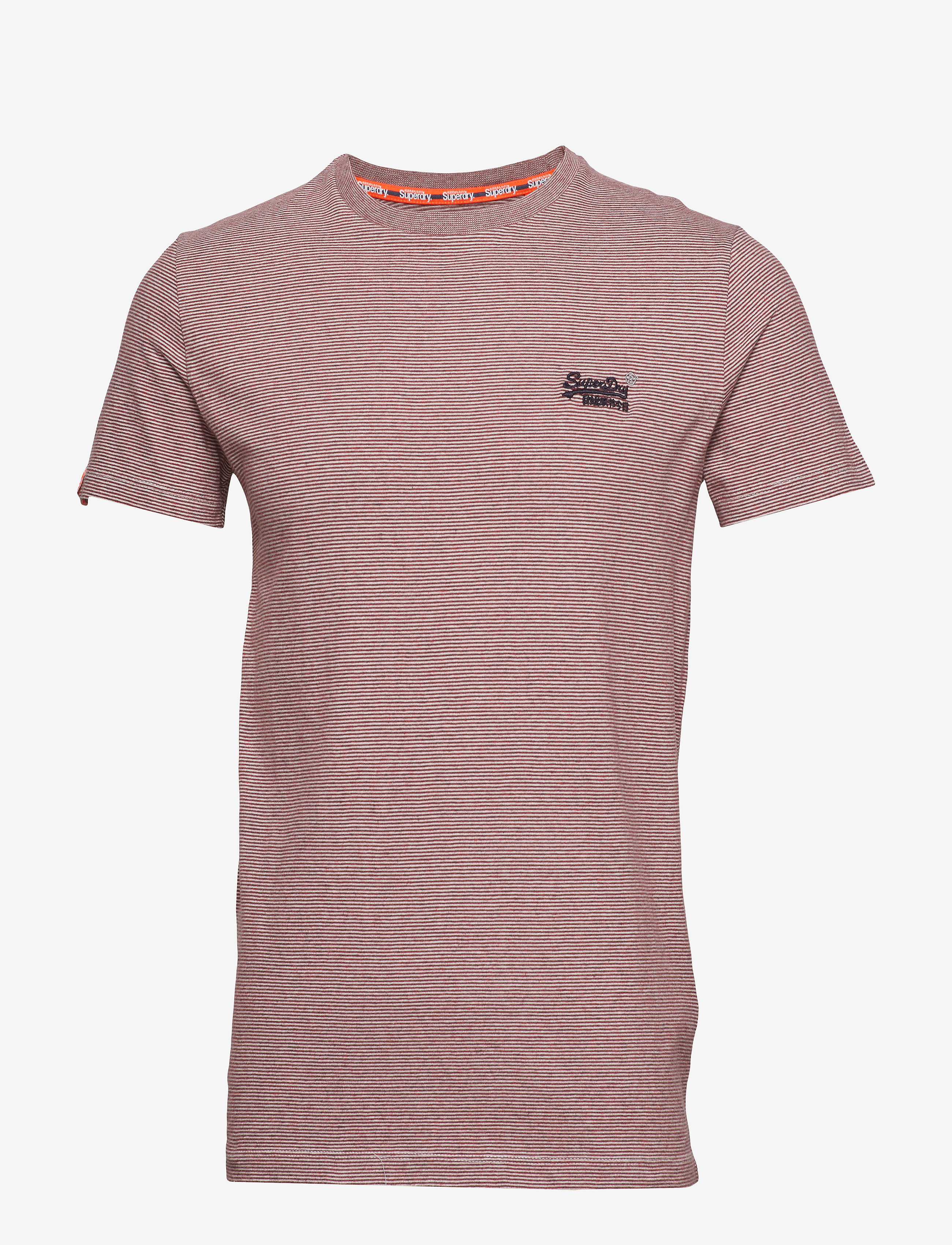 Superdry - ORANGE LABEL VINTAGE EMBROIDERY TEE - feeble red feeder - 0