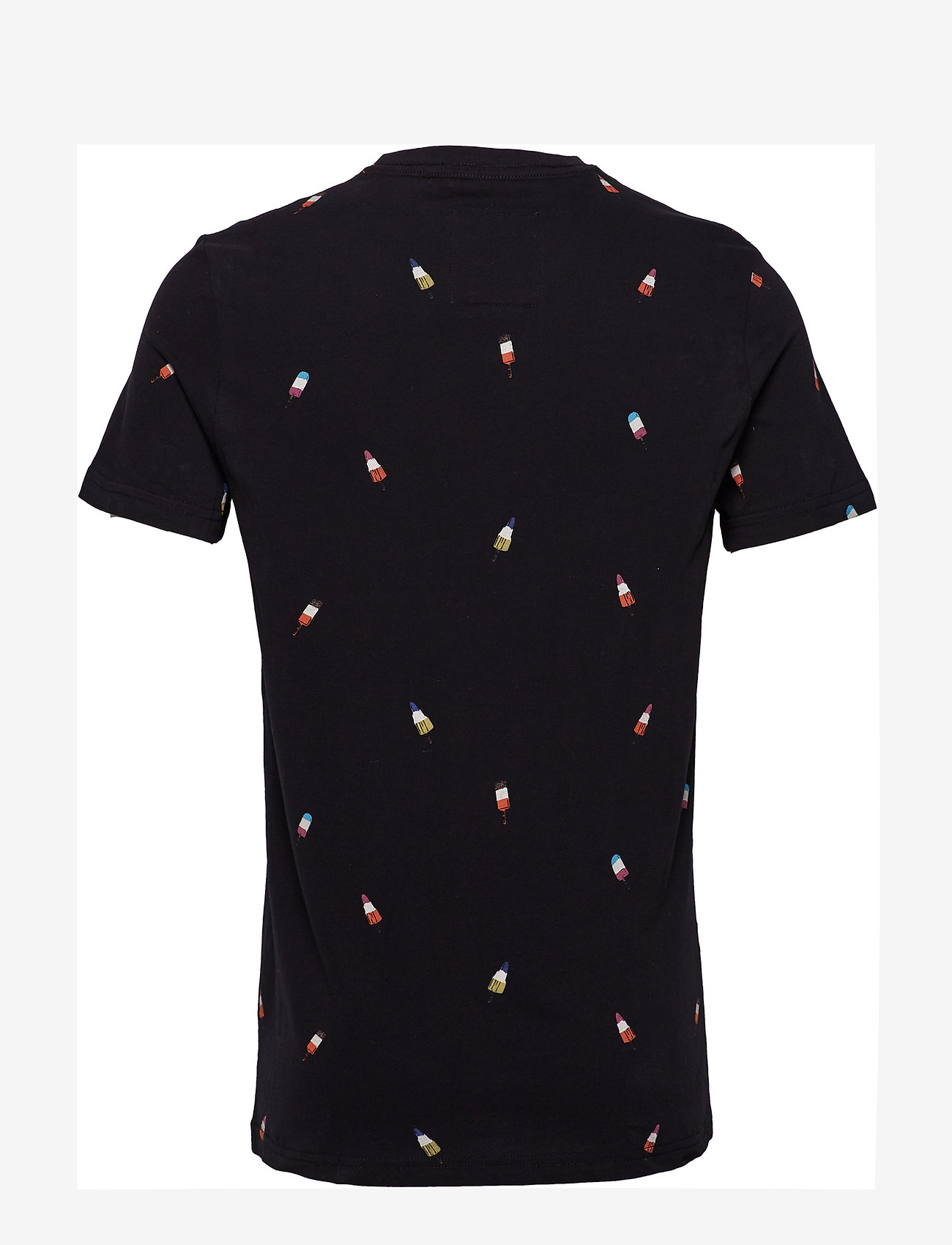 Superdry - AOP LITE NEW HOUSE RULES TEE - black - 1