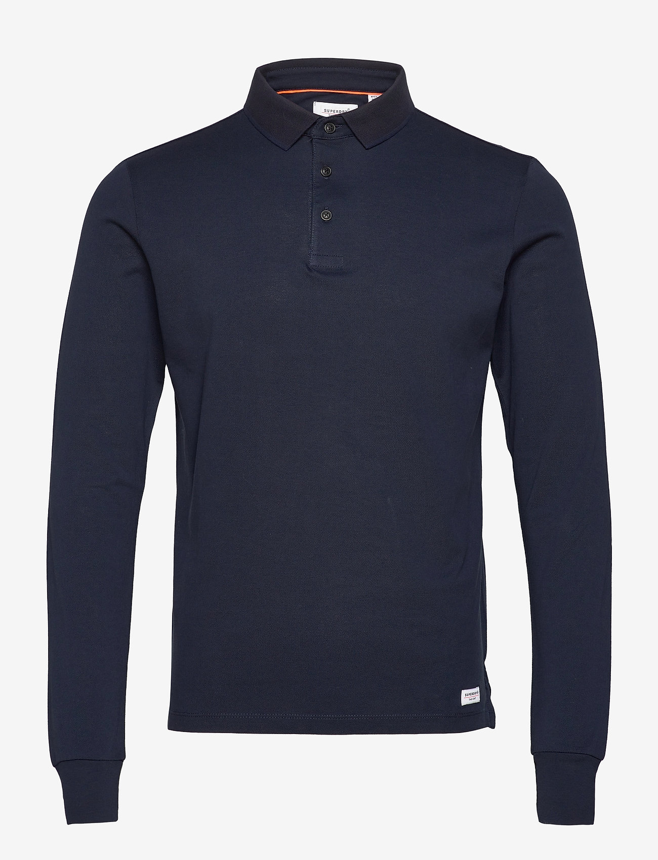 Superdry - EDIT L/S POLO - navy - 0