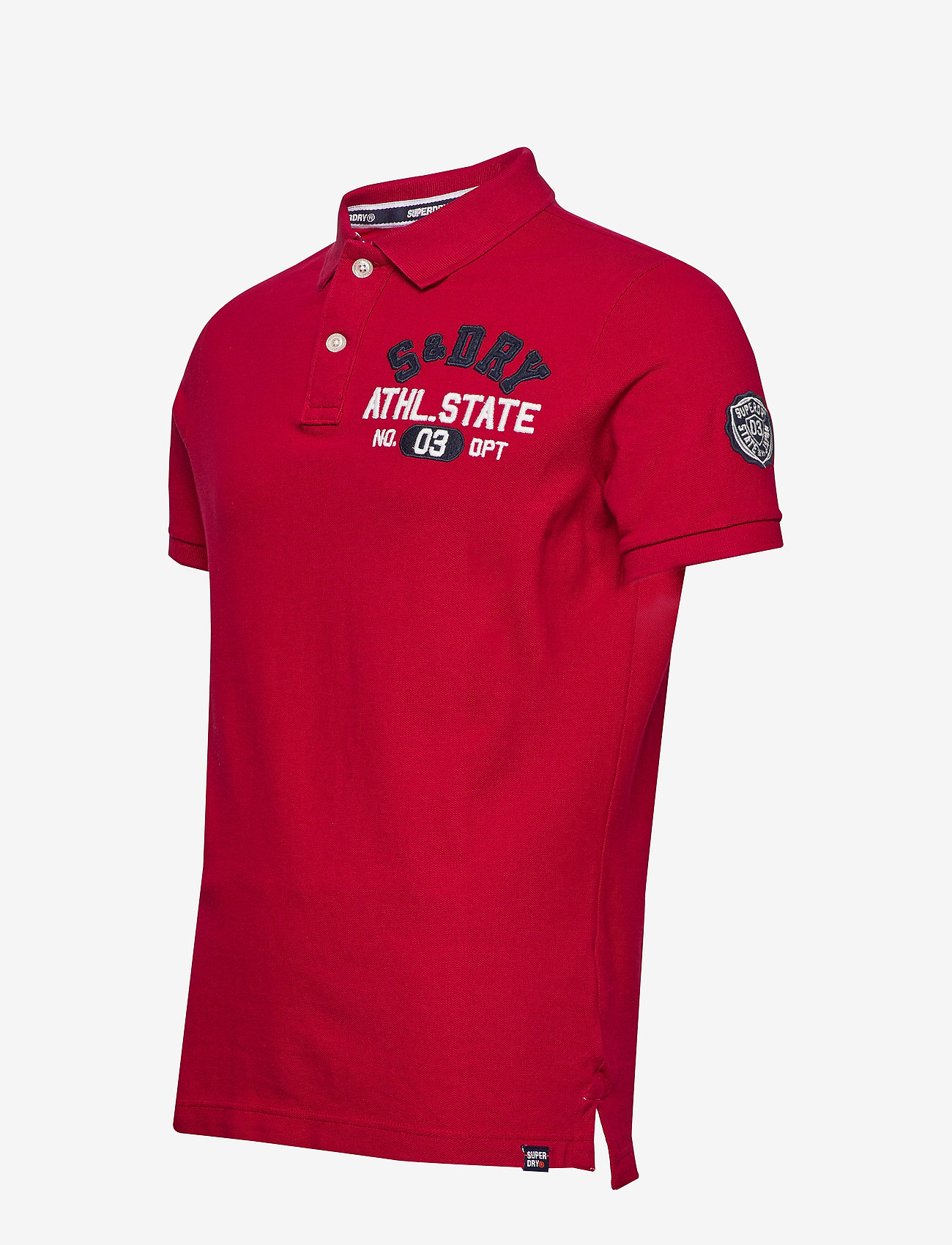 Superdry - CLASSIC SUPERSTATE S/S POLO - chilli pepper - 3