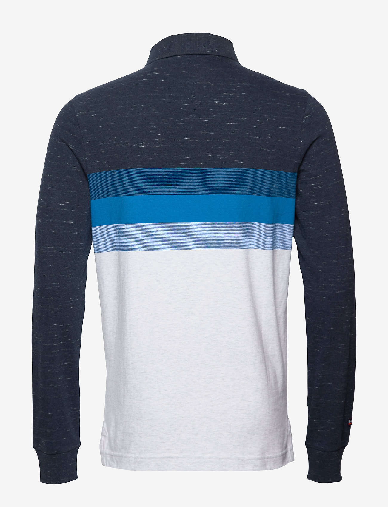 Superdry - CLASSIC L/S LONG BEACH POLO - navy grit - 1