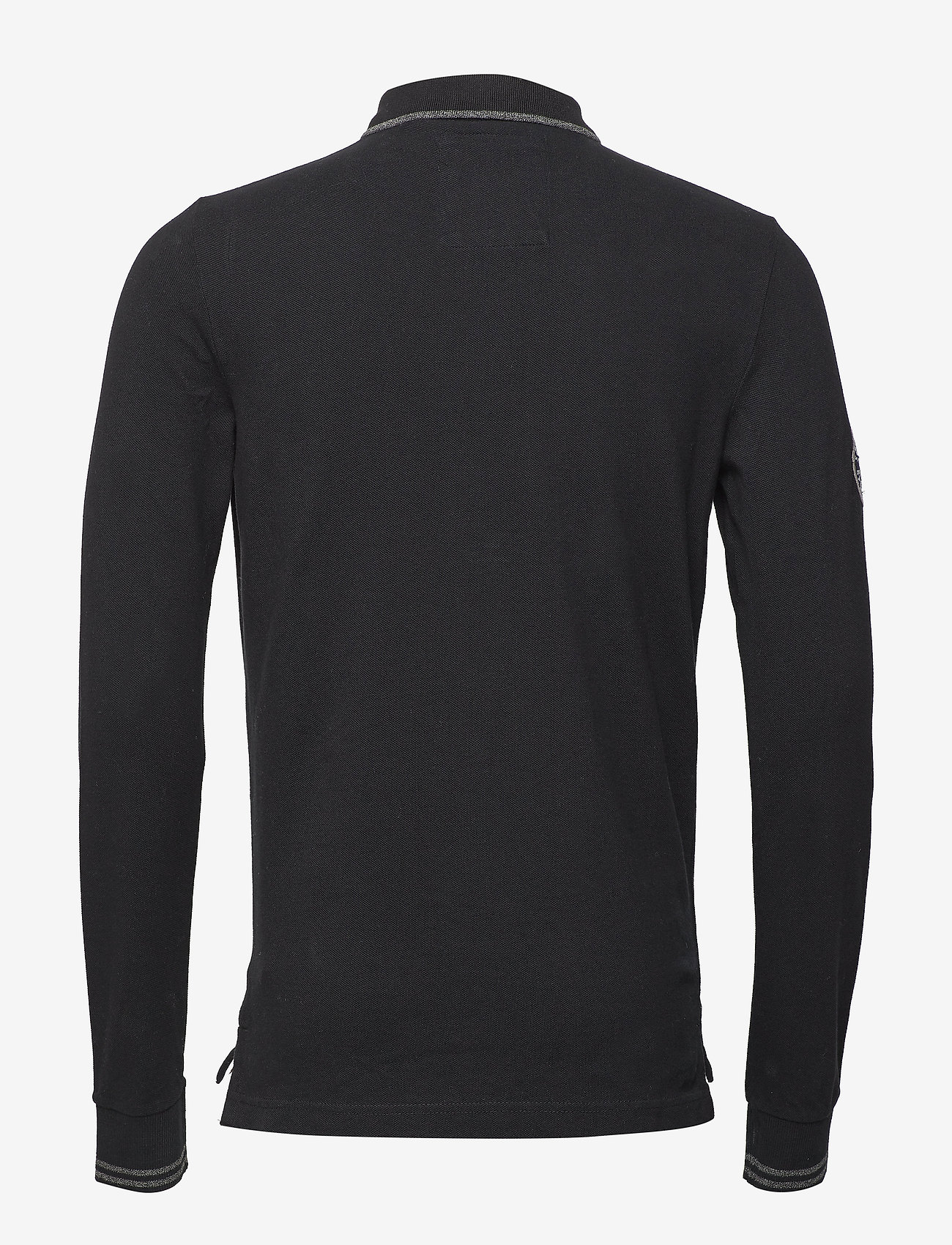 Superdry - CLASSIC SUPERSTATE L/S POLO - black - 1