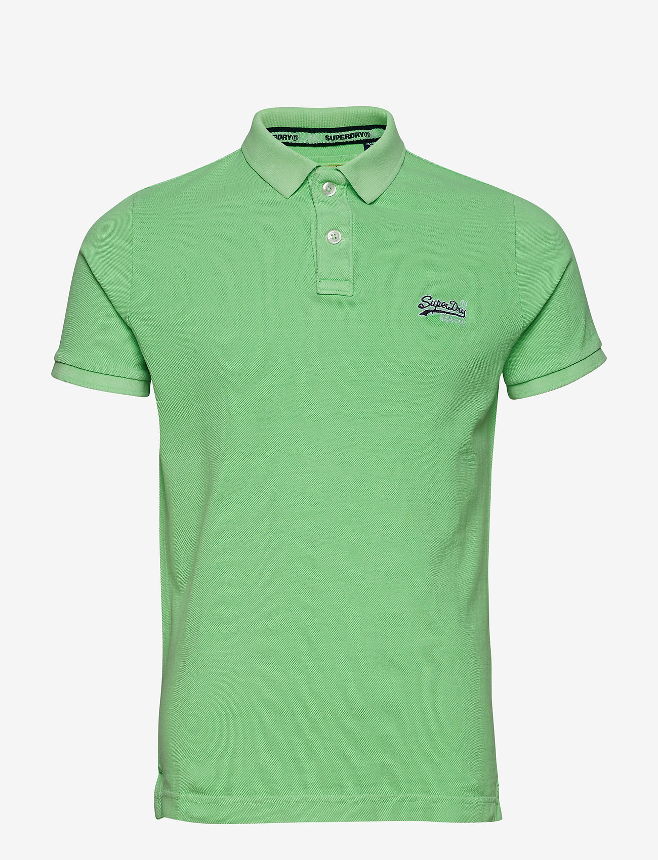 HYPER CLASSIC PIQUE POLO - HYPER LIME