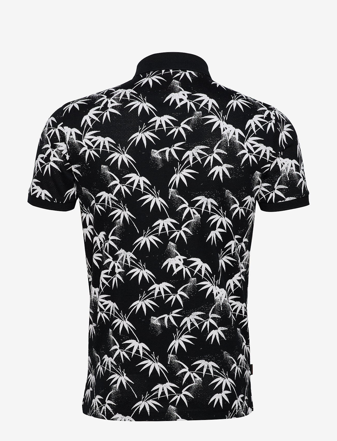 Superdry - EDIT S/S POLO - akari shoots black - 1