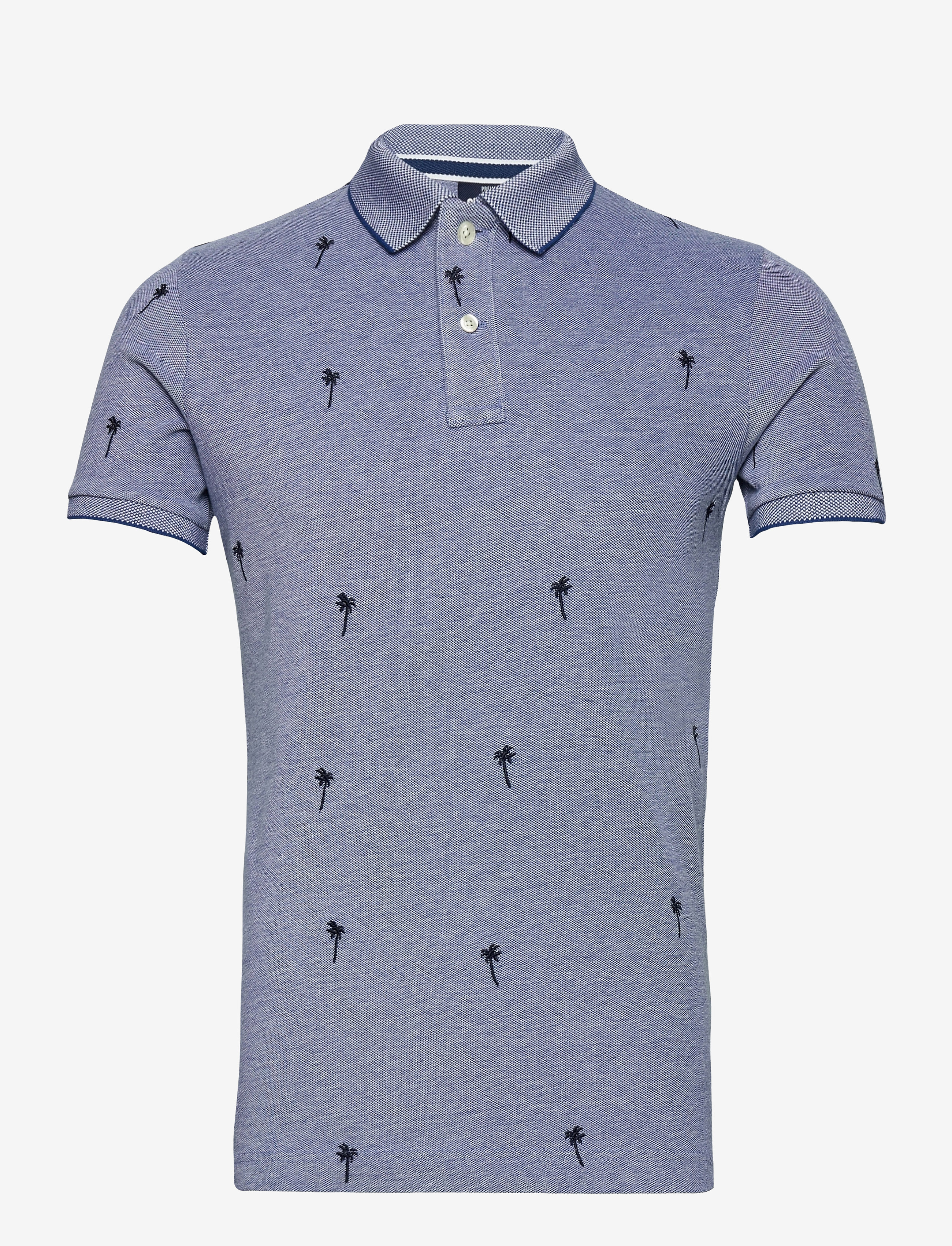 Superdry - CLASSIC AOE PIQUE S/S POLO - milkshakes blue - 0