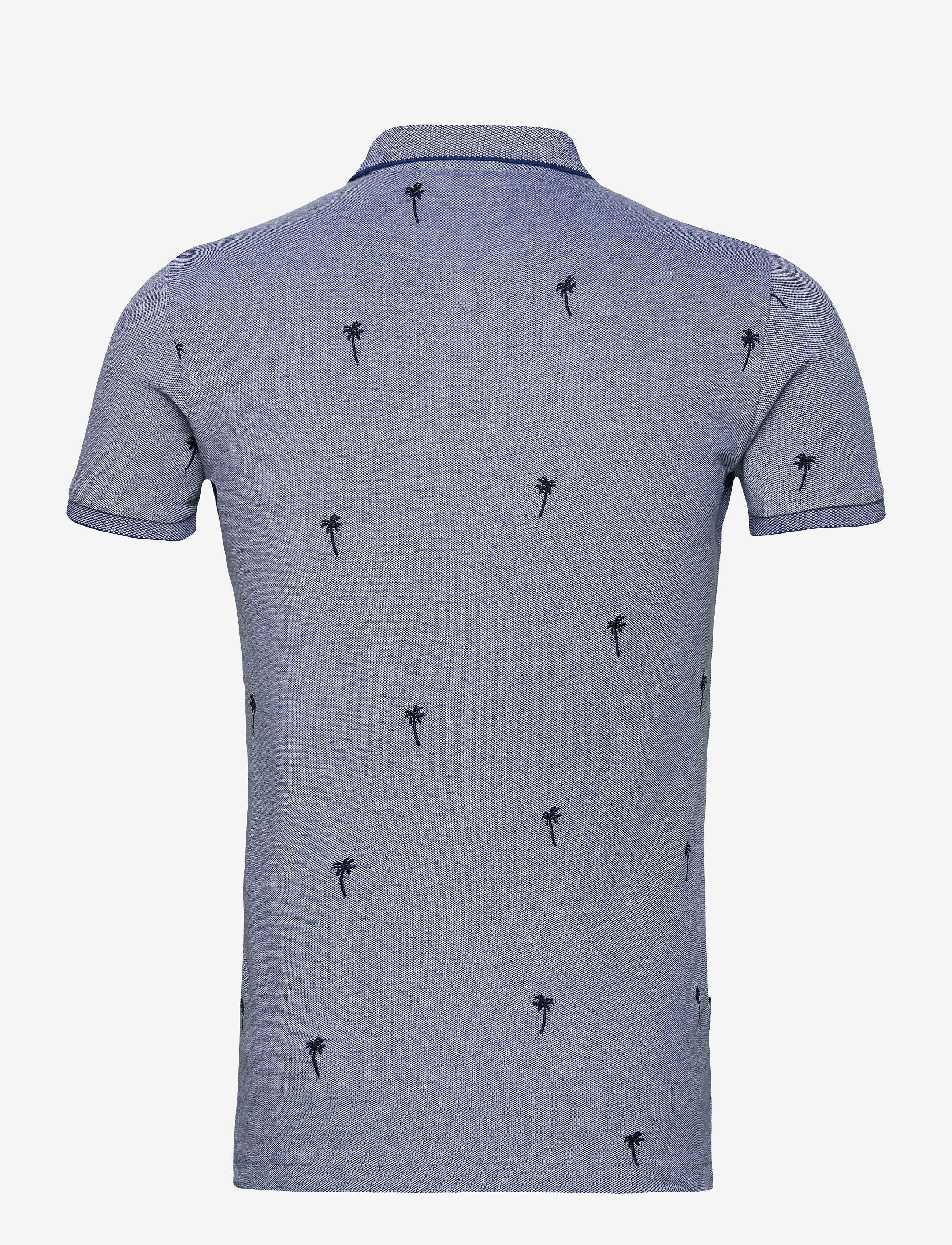 Superdry - CLASSIC AOE PIQUE S/S POLO - milkshakes blue - 1