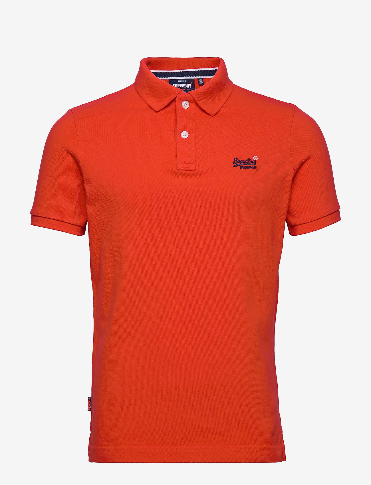 Superdry - CLASSIC PIQUE S/S POLO - apple red - 0