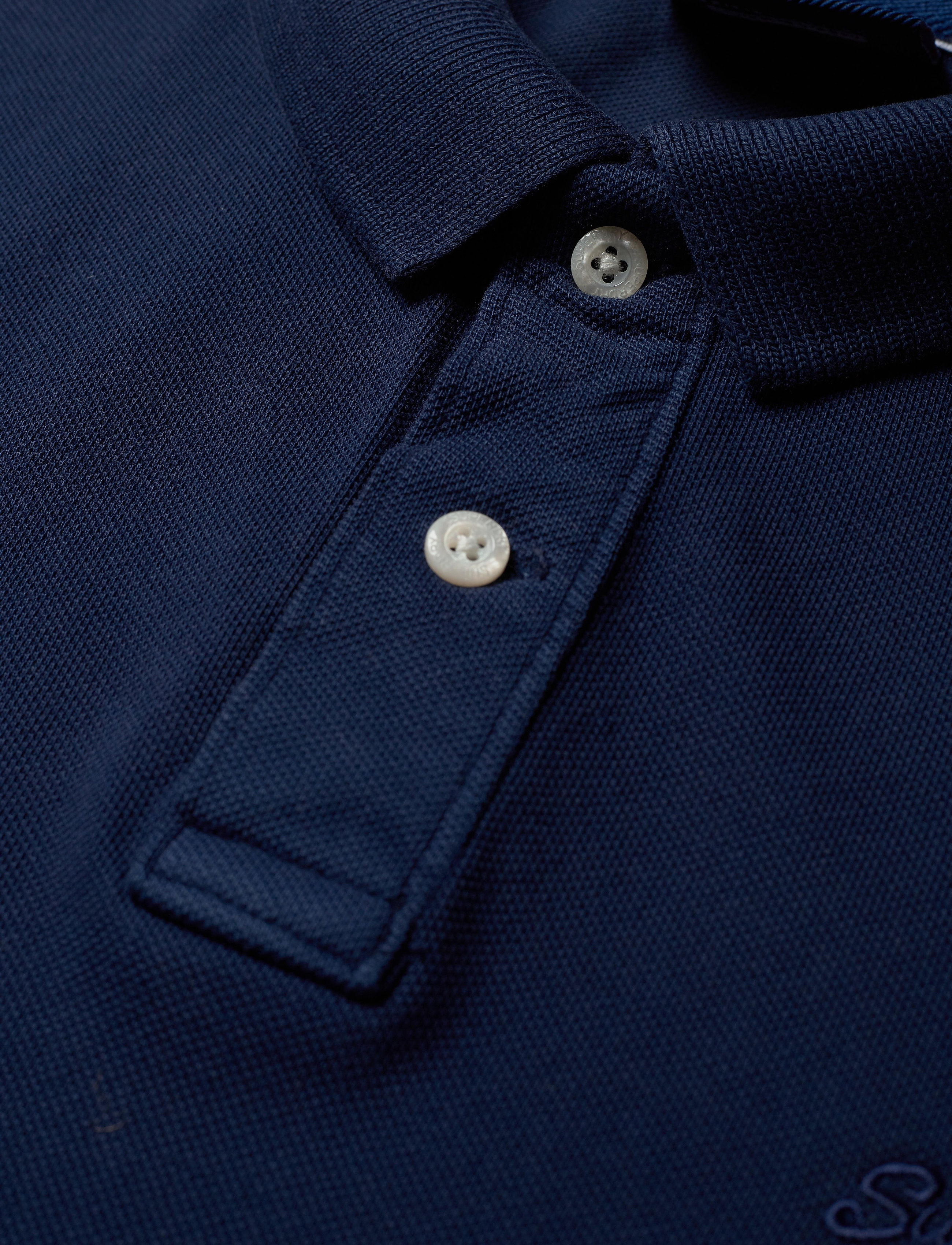 Superdry - Vintage Destroyed Polo - atlantic navy - 2