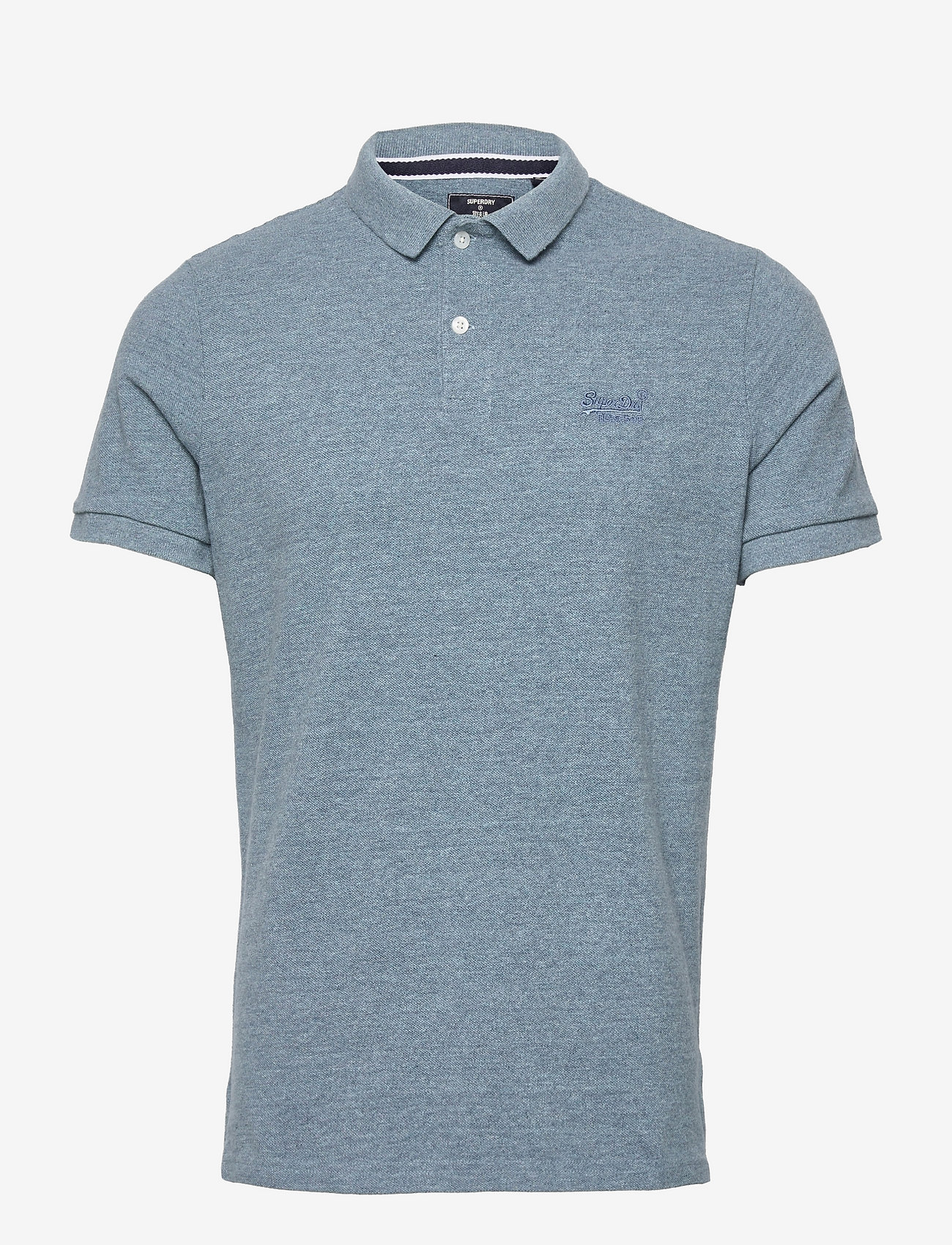 Superdry - CLASSIC PIQUE POLO - desert sky blue grit - 0