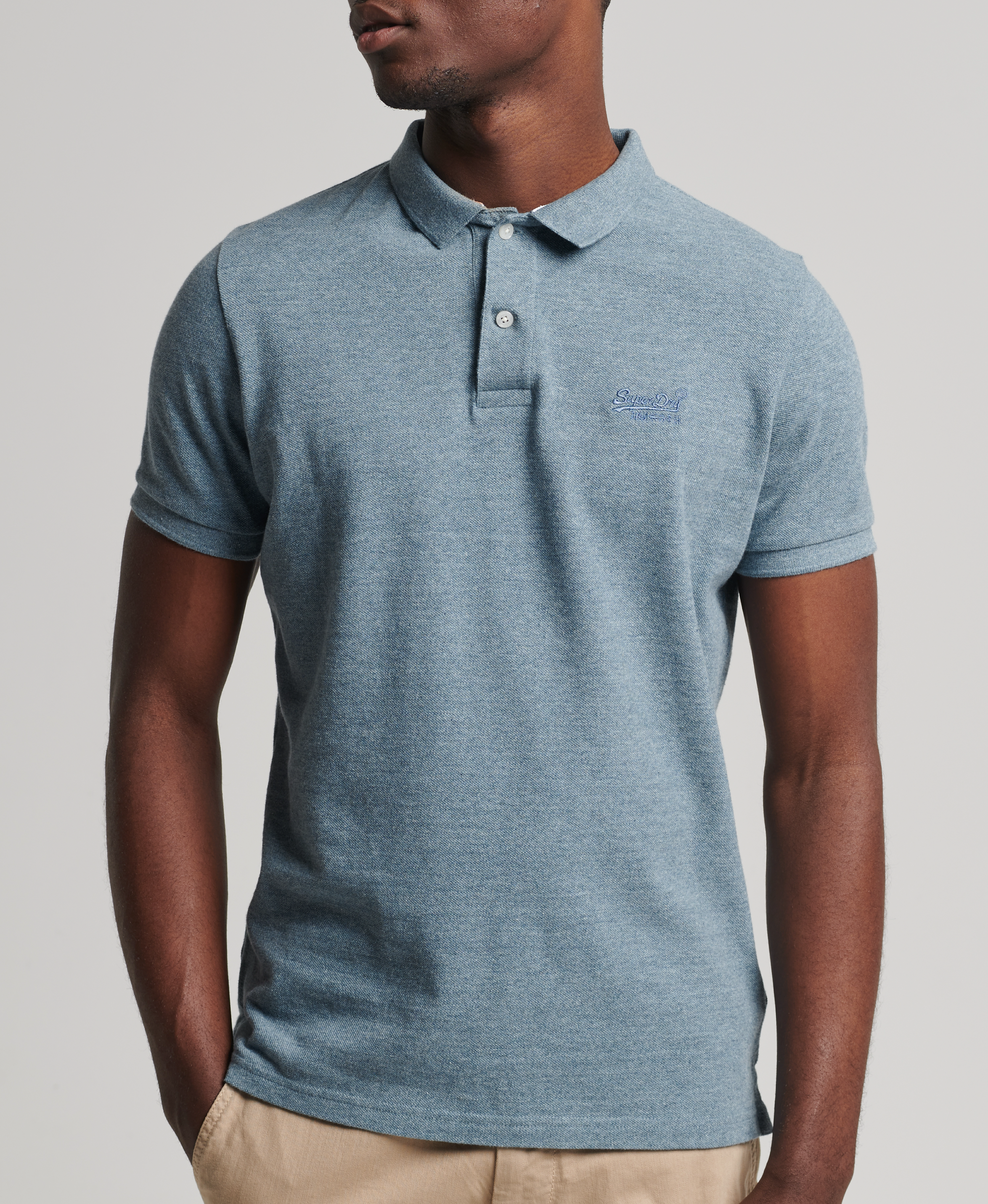Superdry - CLASSIC PIQUE POLO - desert sky blue grit - 2