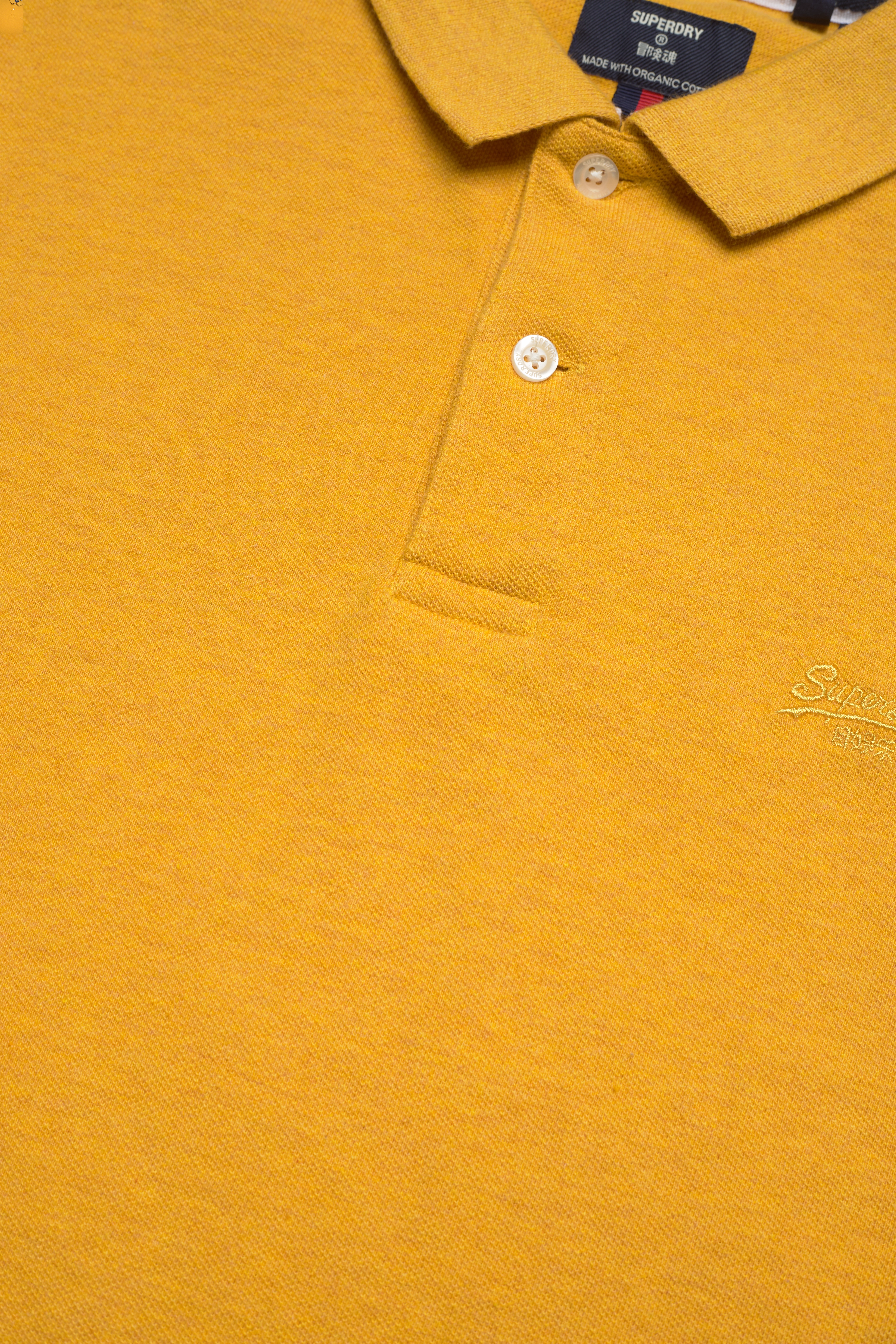 Superdry - CLASSIC PIQUE POLO - turmeric marl - 4