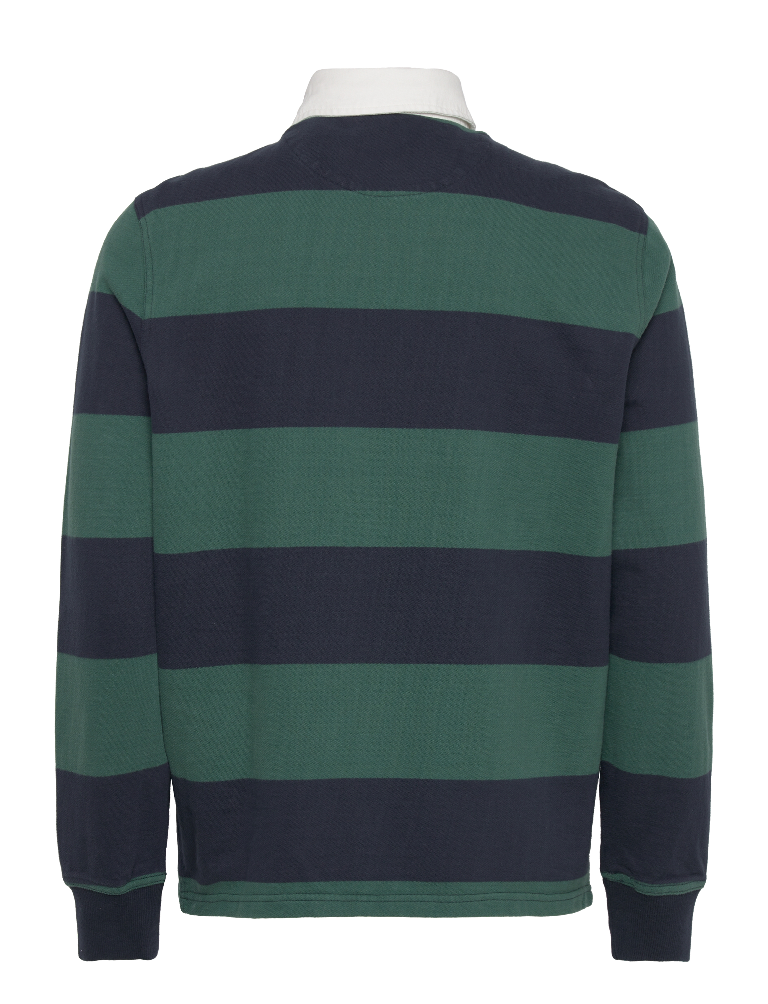 Superdry - VINTAGE LAUNDERED L/S RUGBY - eclipse navy stripe - 1