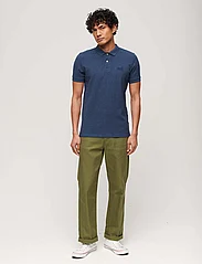 Superdry - CLASSIC PIQUE POLO - polo marškinėliai trumpomis rankovėmis - bright blue marl - 3