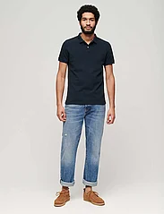 Superdry - CLASSIC PIQUE POLO - short-sleeved polos - eclipse navy - 3