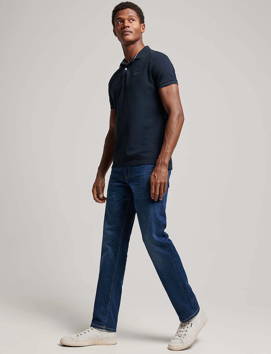 Superdry - CLASSIC PIQUE POLO - eclipse navy - 4