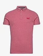 CLASSIC PIQUE POLO - MID PINK GRIT