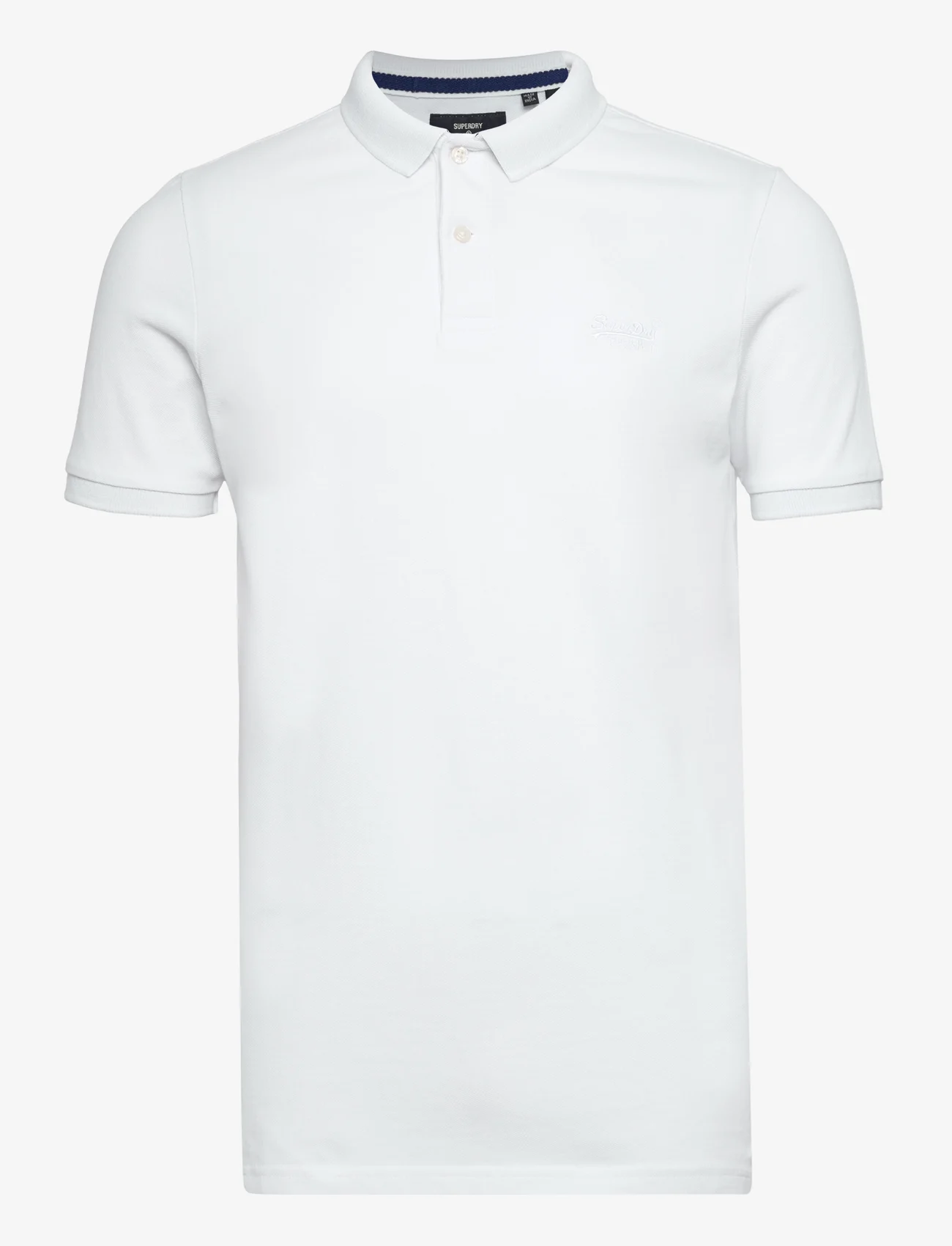 Superdry - CLASSIC PIQUE POLO - short-sleeved polos - optic - 0