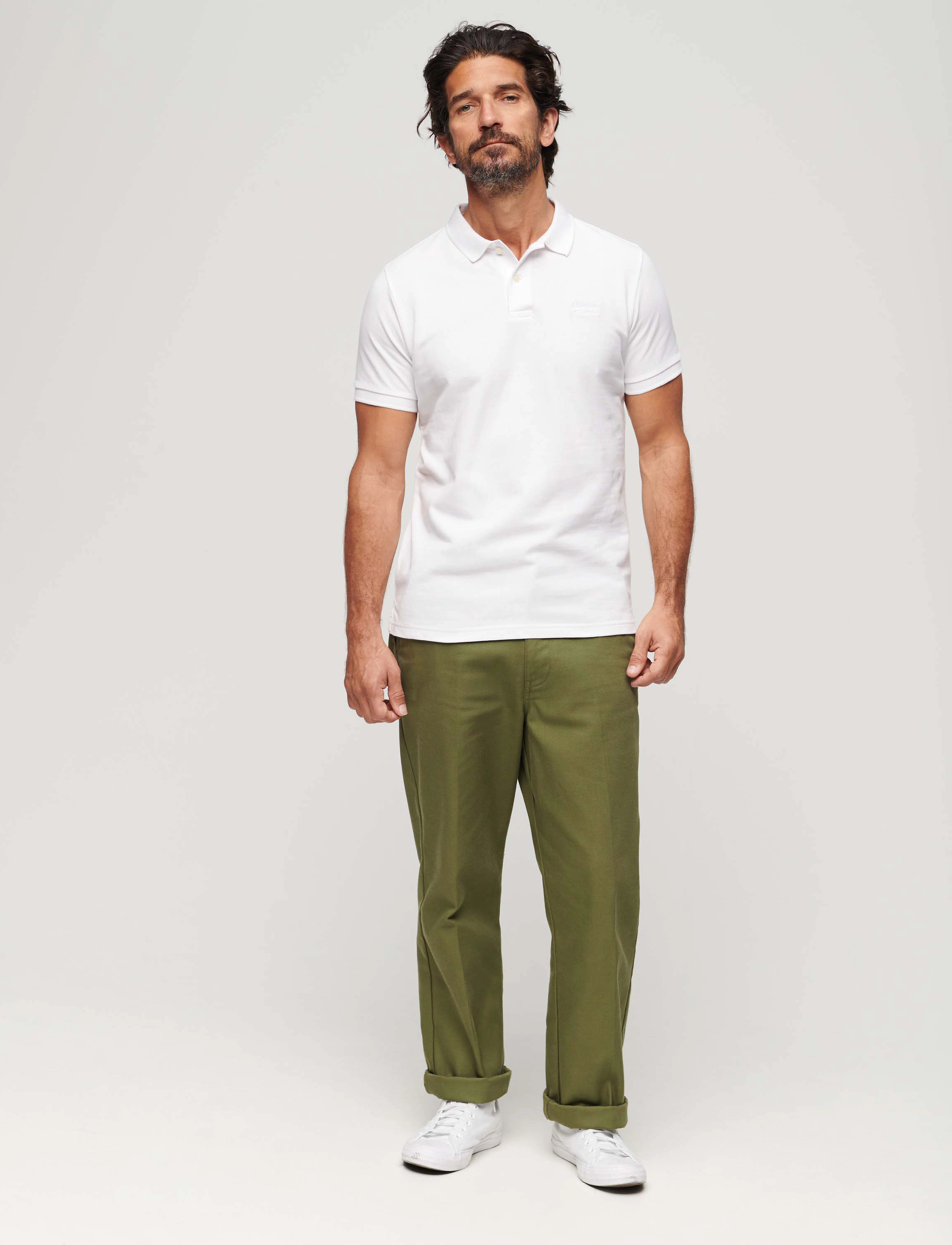 Superdry - CLASSIC PIQUE POLO - optic - 3