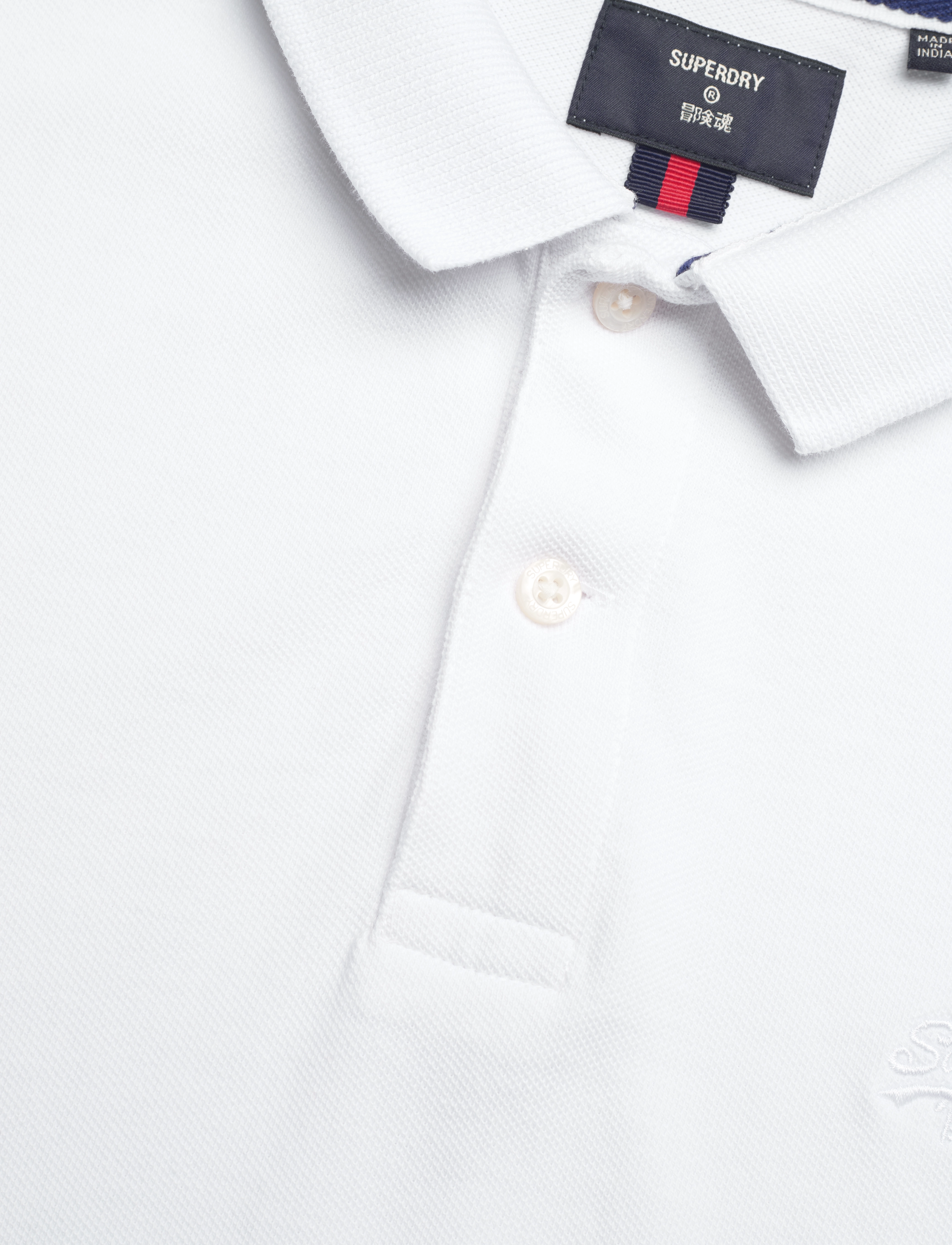 Superdry - CLASSIC PIQUE POLO - optic - 4