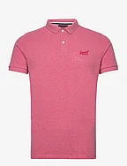 CLASSIC PIQUE POLO - PUNCH PINK MARL