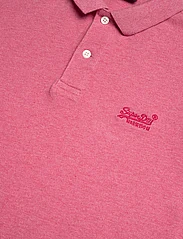 Superdry - CLASSIC PIQUE POLO - short-sleeved polos - punch pink marl - 2