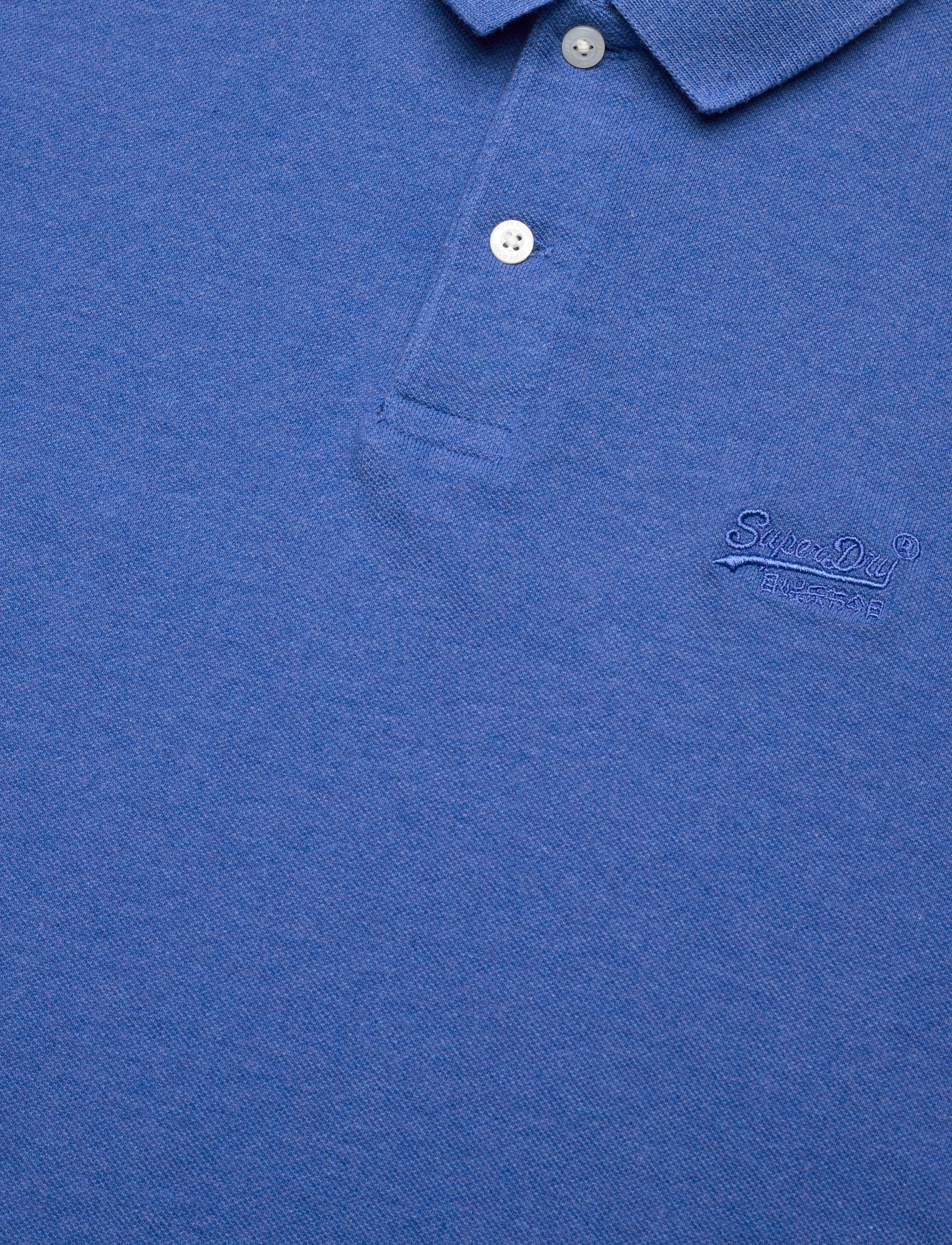 Superdry - CLASSIC PIQUE POLO - varsity blue marl - 5