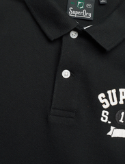 Superdry - APPLIQUE CLASSIC FIT POLO - polo marškinėliai trumpomis rankovėmis - black - 4