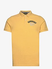 Superdry - APPLIQUE CLASSIC FIT POLO - short-sleeved polos - canary yellow marl - 0
