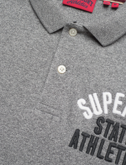 Superdry - APPLIQUE CLASSIC FIT POLO - polo marškinėliai trumpomis rankovėmis - dark grey fleck marl - 4