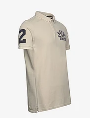 Superdry - APPLIQUE CLASSIC FIT POLO - short-sleeved polos - light stone beige - 2