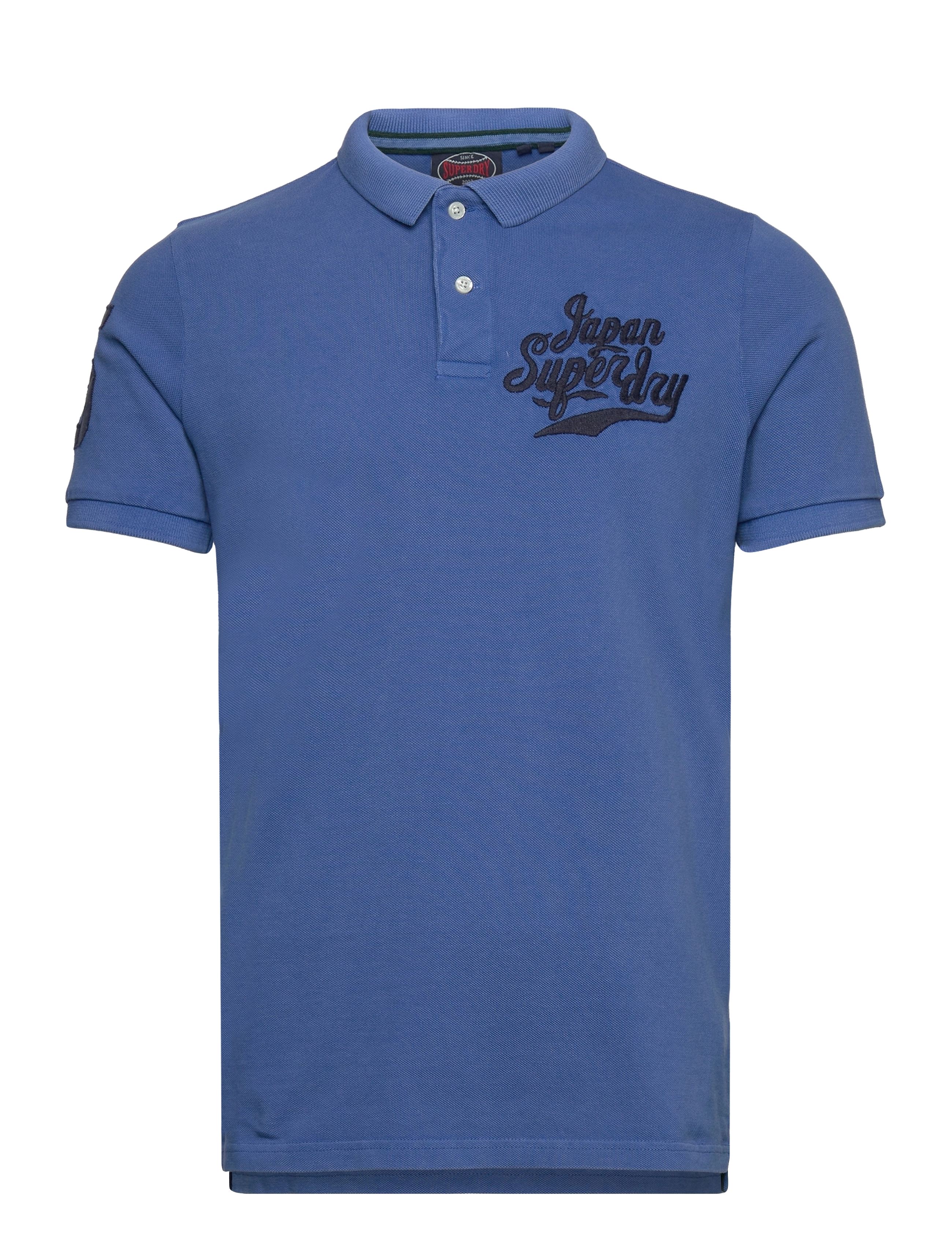 APPLIQUE CLASSIC FIT POLO - MONACO BLUE