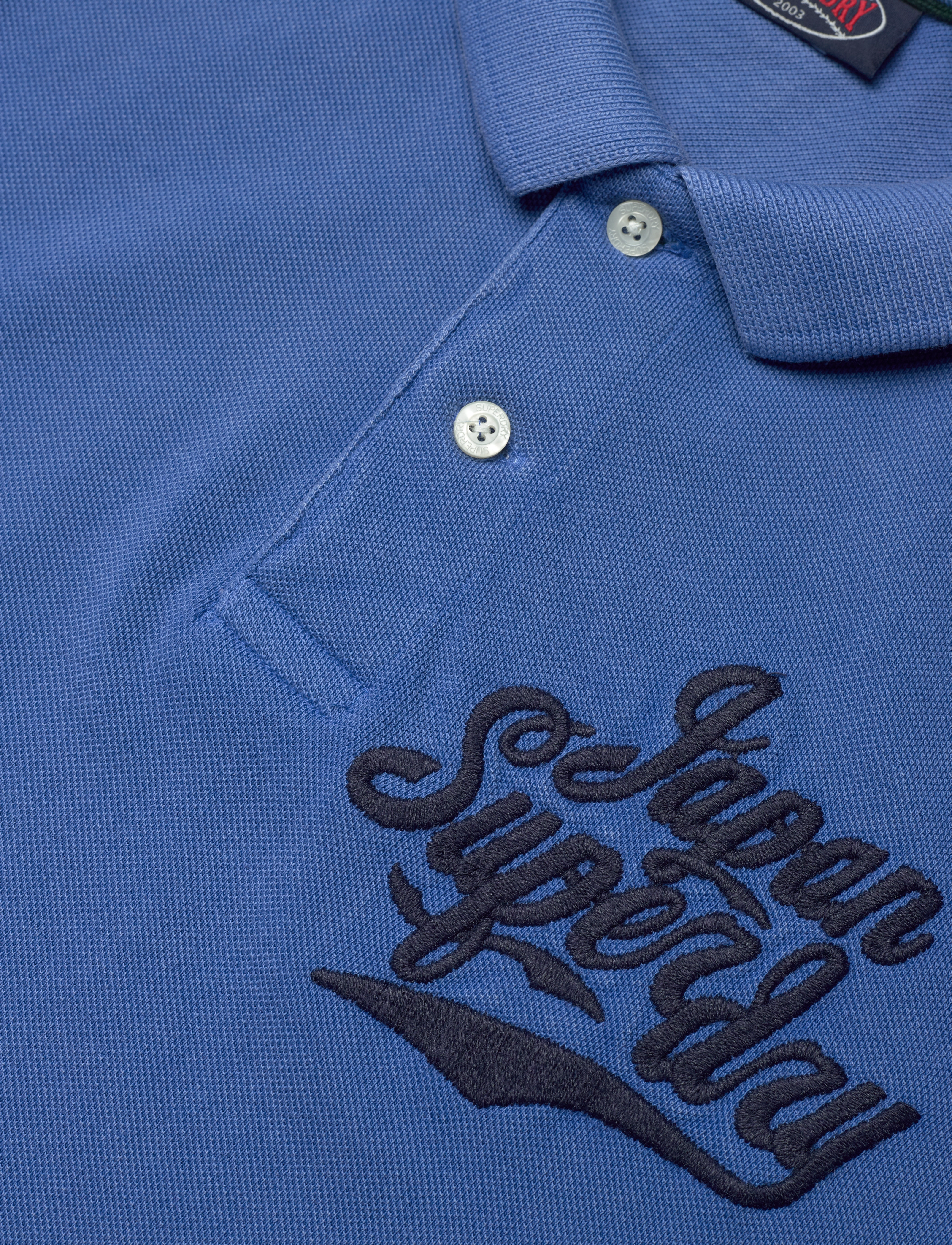 Superdry - APPLIQUE CLASSIC FIT POLO - monaco blue - 5