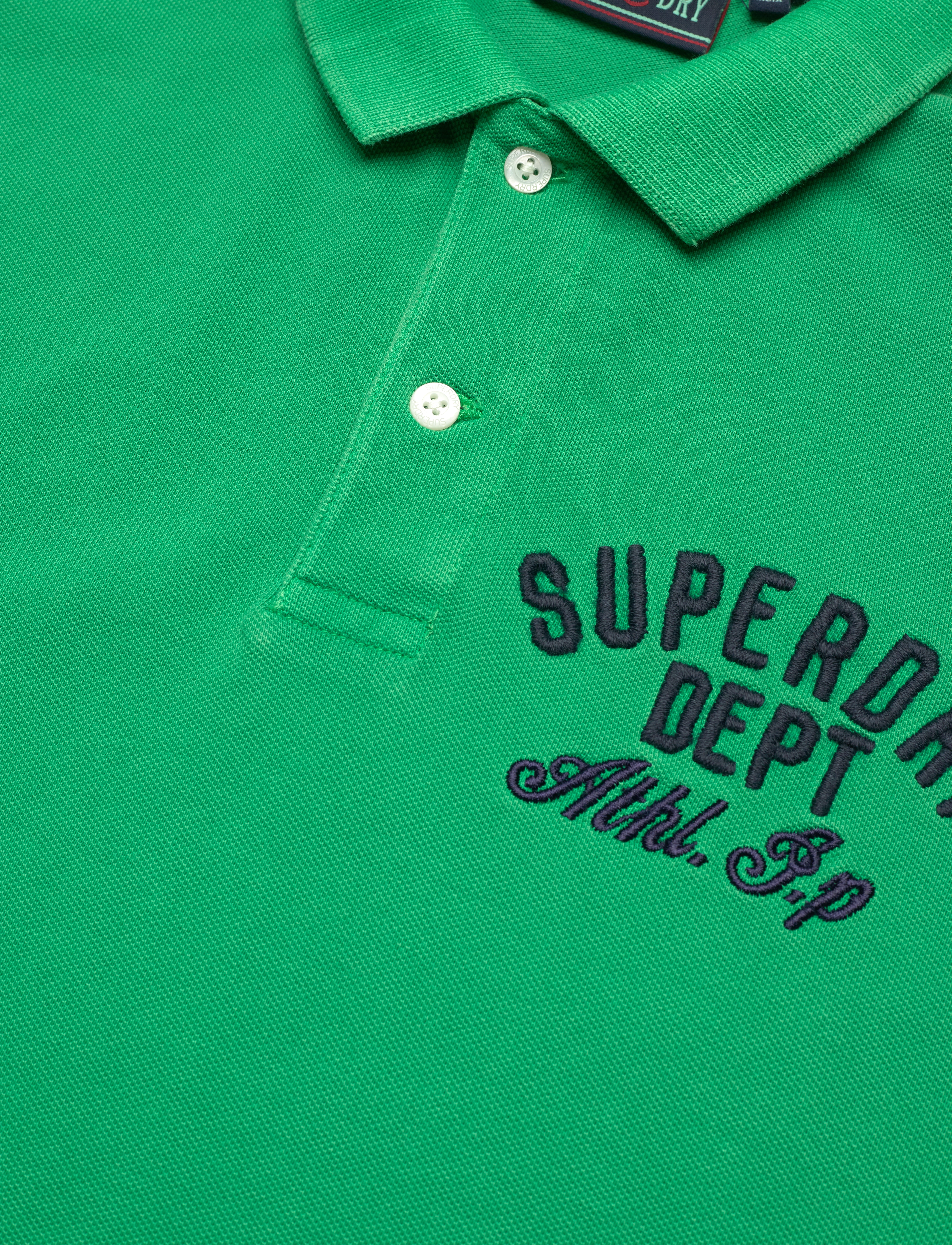 Superdry - APPLIQUE CLASSIC FIT POLO - retro green - 5