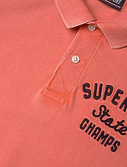Superdry - APPLIQUE CLASSIC FIT POLO - polo marškinėliai trumpomis rankovėmis - sunburst coral - 5