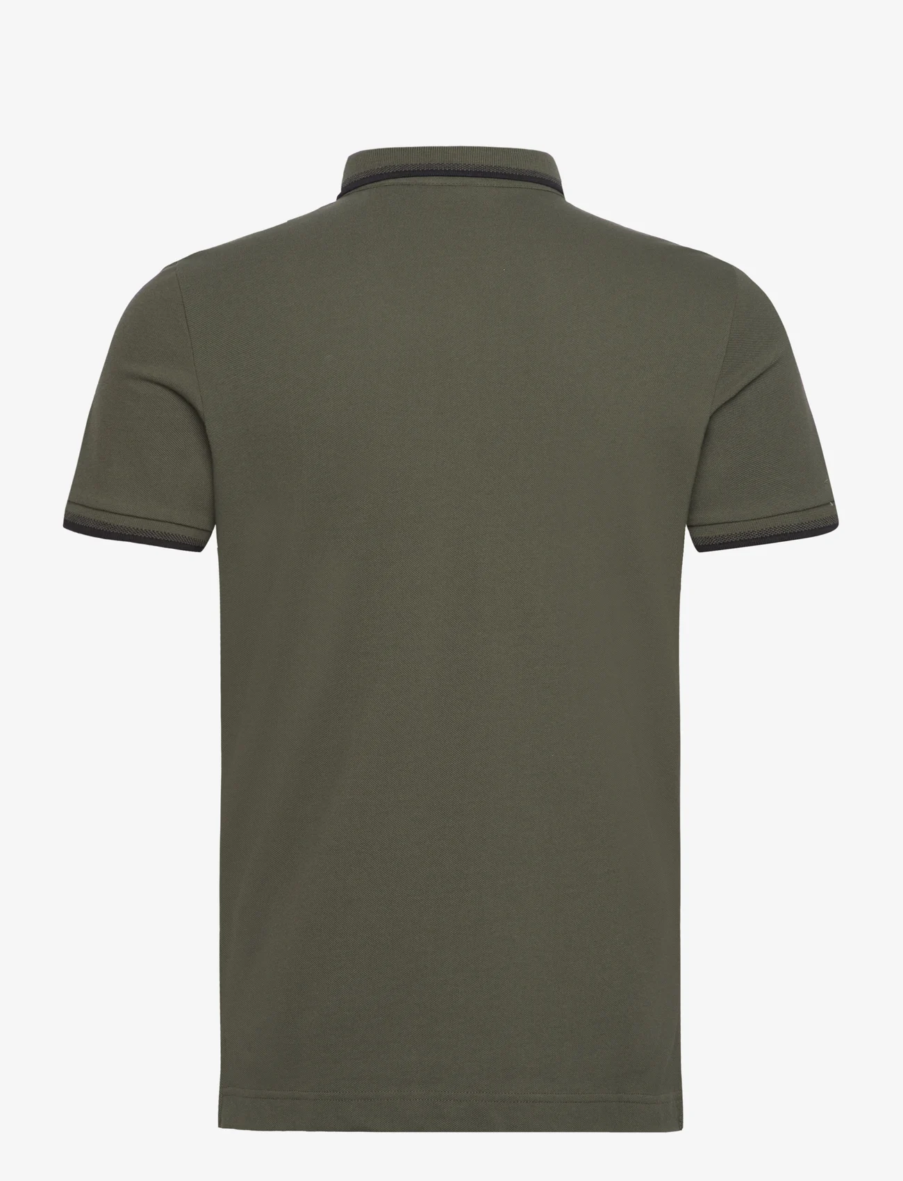 Superdry - SPORTSWEAR RELAXED TIPPED POLO - kortærmede poloer - army khaki - 1