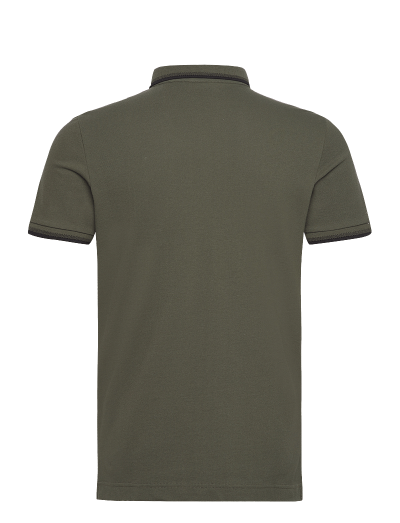 Superdry - SPORTSWEAR RELAXED TIPPED POLO - short-sleeved polos - army khaki - 2