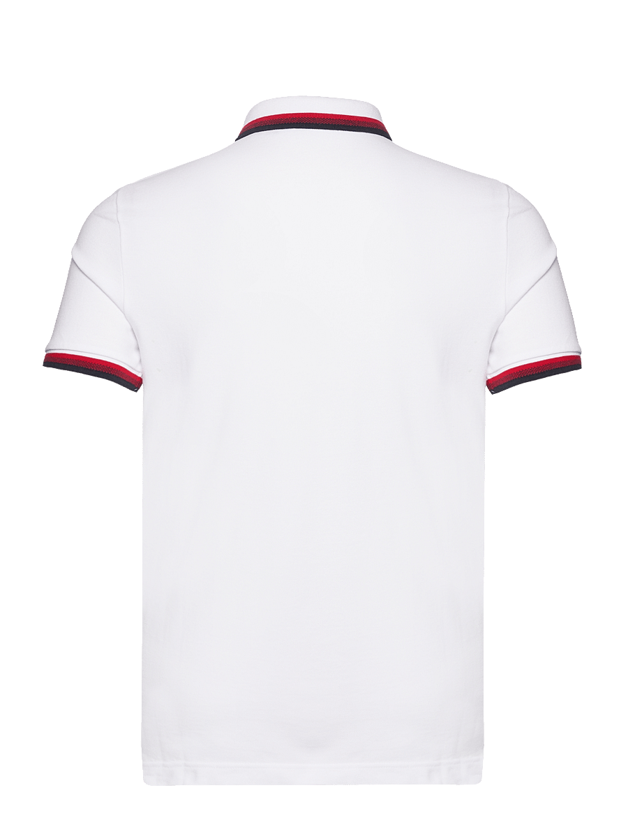 Superdry - SPORTSWEAR RELAXED TIPPED POLO - short-sleeved polos - brilliant white - 2