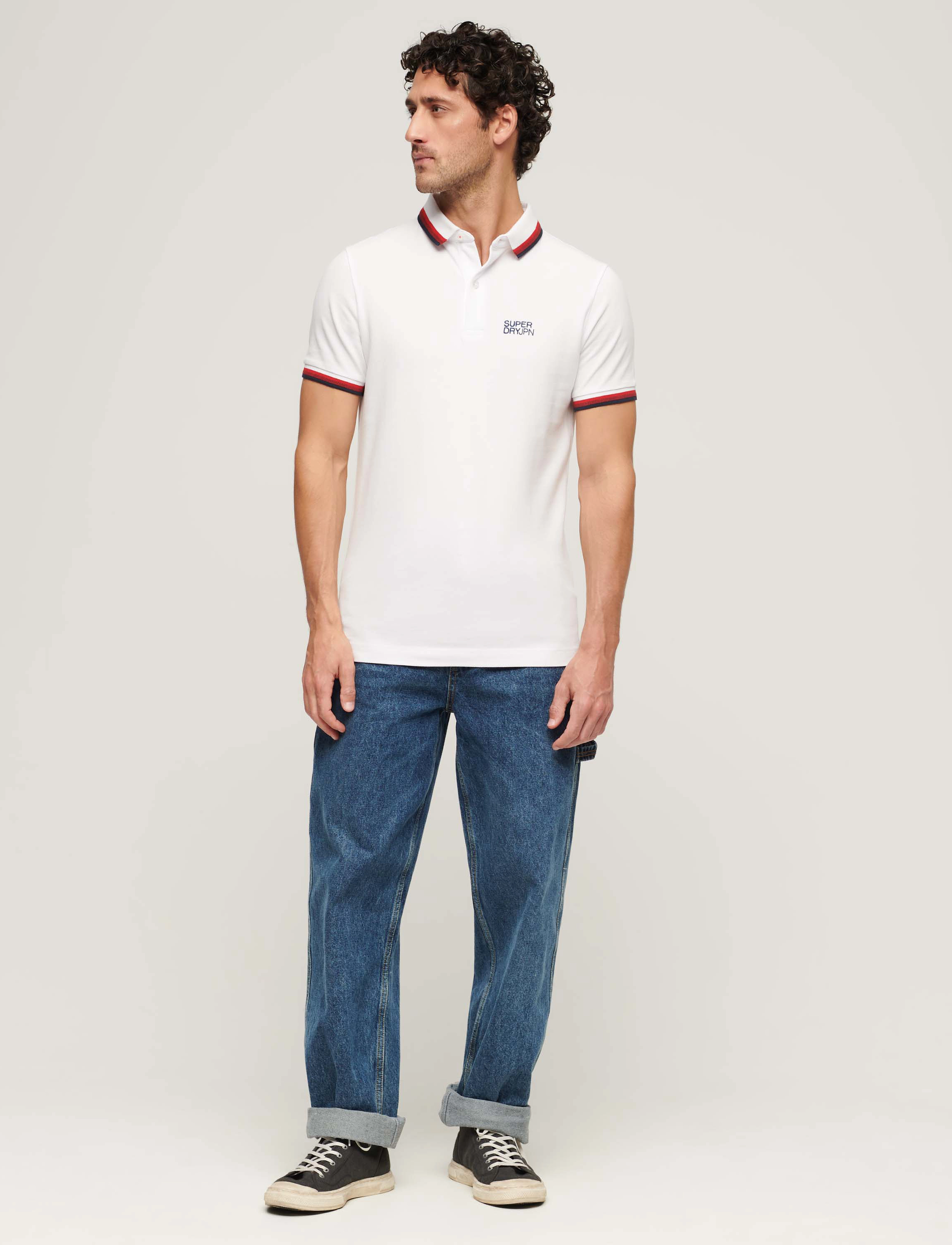 Sportswear Relaxed Tipped Polo 3