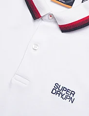 Superdry - SPORTSWEAR RELAXED TIPPED POLO - polo marškinėliai trumpomis rankovėmis - brilliant white - 4