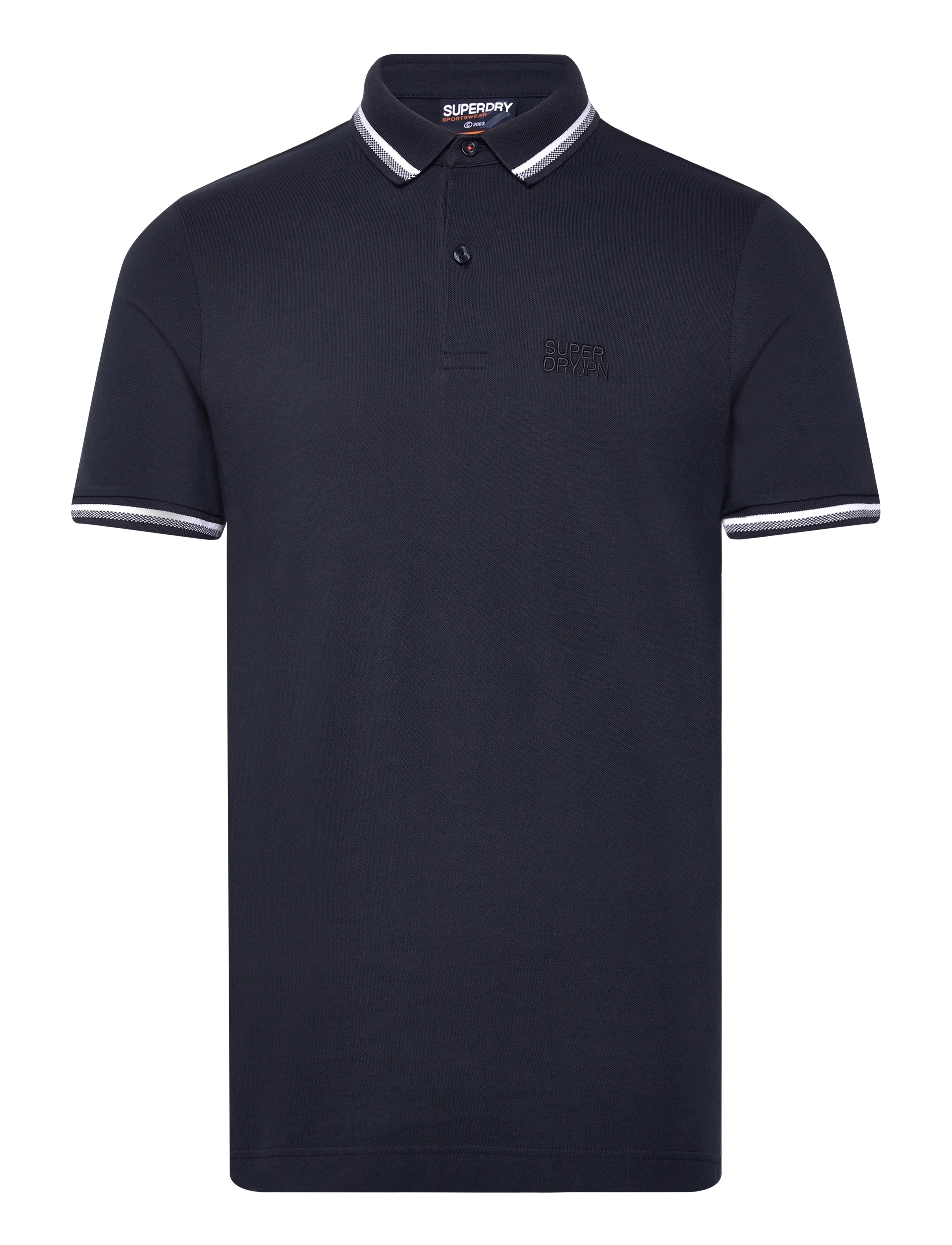 Superdry SPORTSWEAR RELAXED TIPPED POLO - Riided - ECLIPSE NAVY / navy