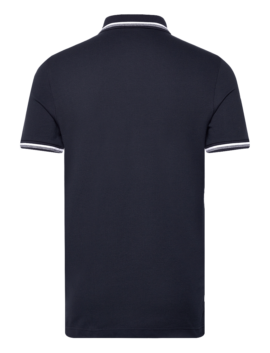 Superdry - SPORTSWEAR RELAXED TIPPED POLO - kortærmede poloer - eclipse navy - 2