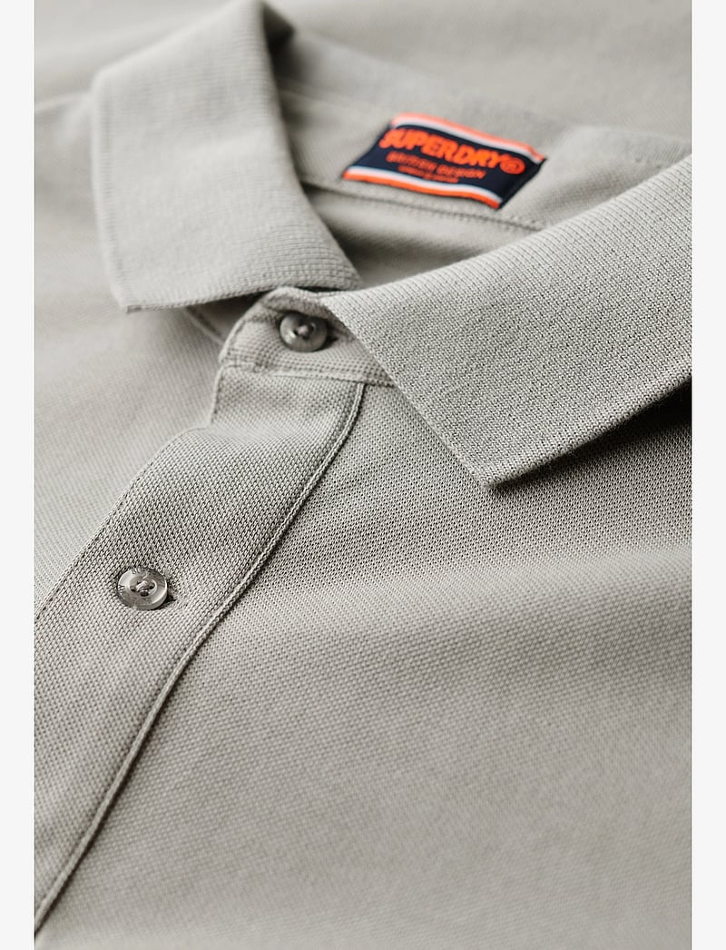 Superdry - CITY PIQUE POLO - kortærmede poloer - dove grey - 2