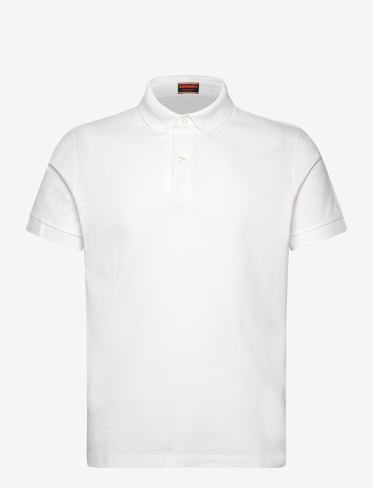 Superdry - CITY PIQUE POLO - kortærmede poloer - optic - 1