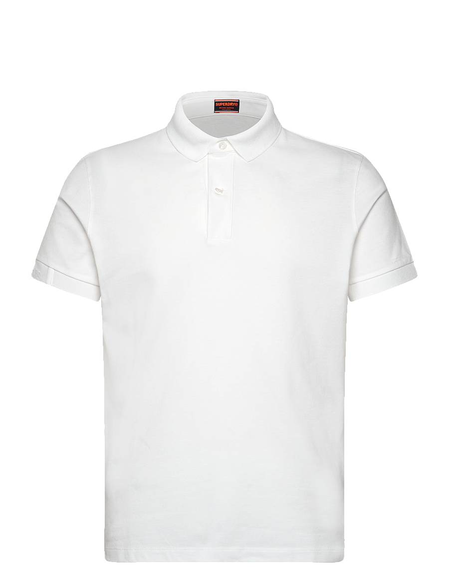 Superdry - CITY PIQUE POLO - kurzärmelig - optic - 1