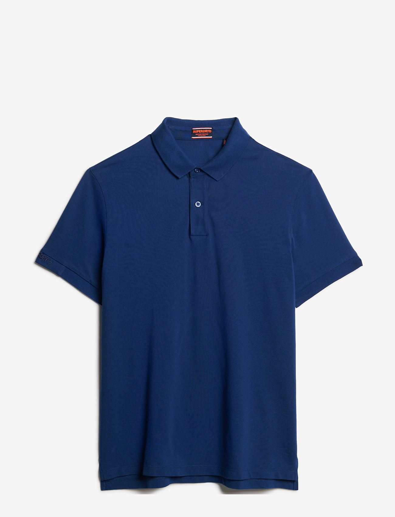 Superdry - CITY PIQUE POLO - lühikeste varrukatega polod - pilot mid blue - 1